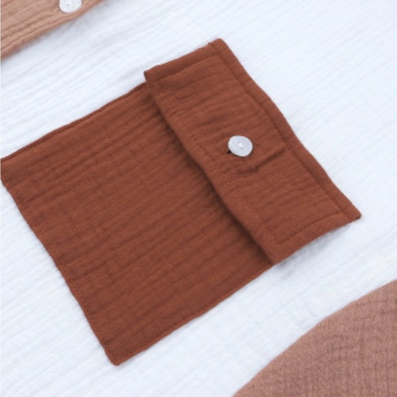 Maya color block long sleeve top - Picture 6 of 7